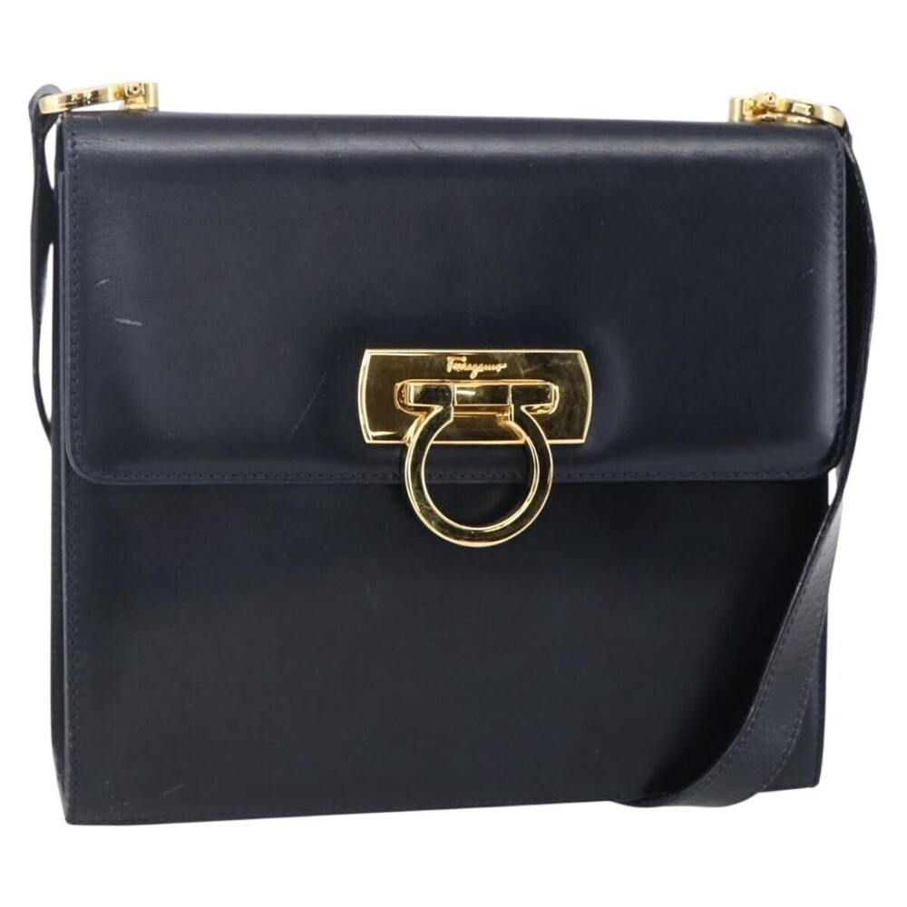 Salvatore Ferragamo Gancini Leather